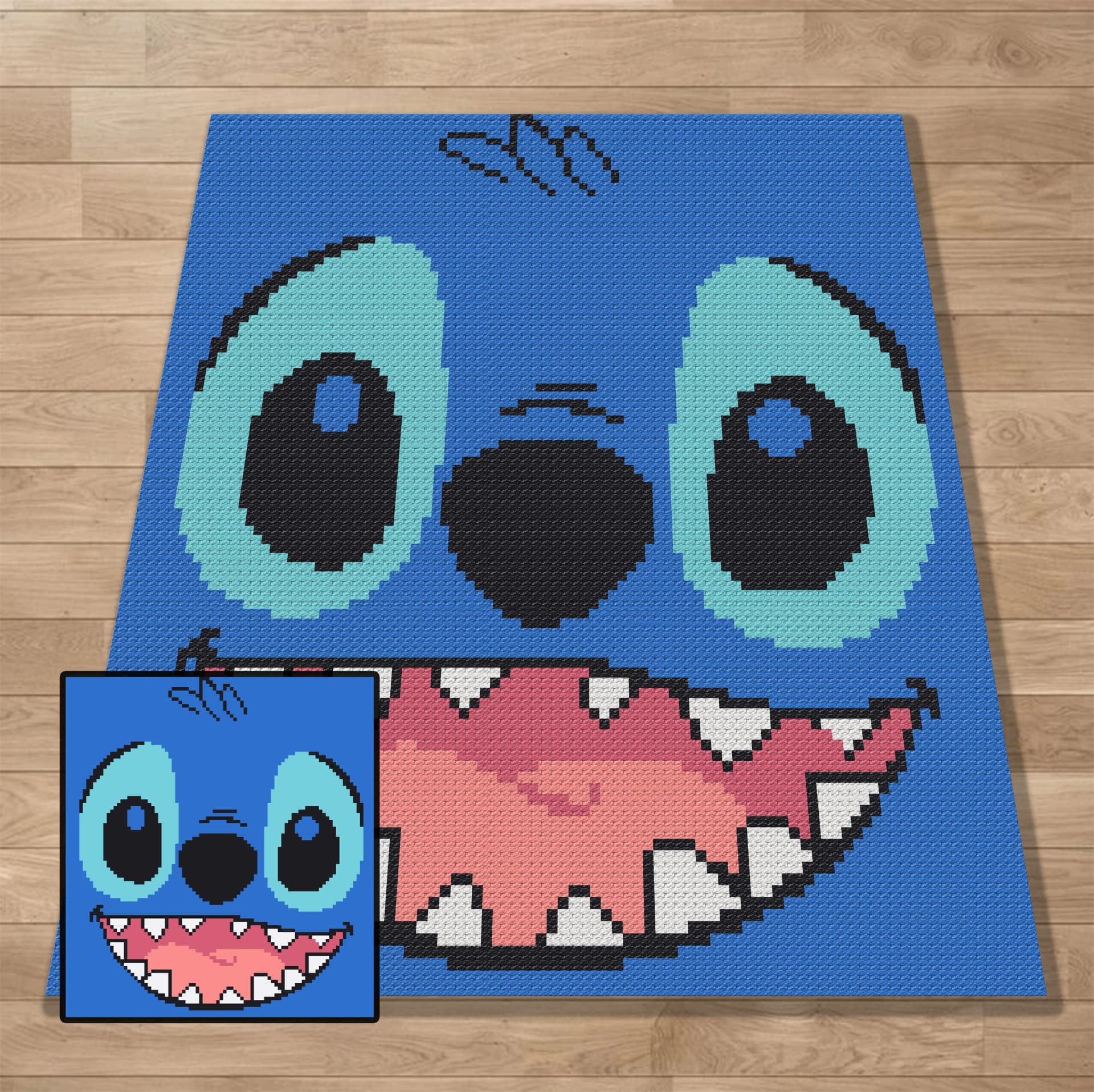 Graph, Pattern, C2C and Tapestry Crochet, Crochet, Blanket, Afghan, PDF, instant download, Kids blanket, Gifts, c2cCA31