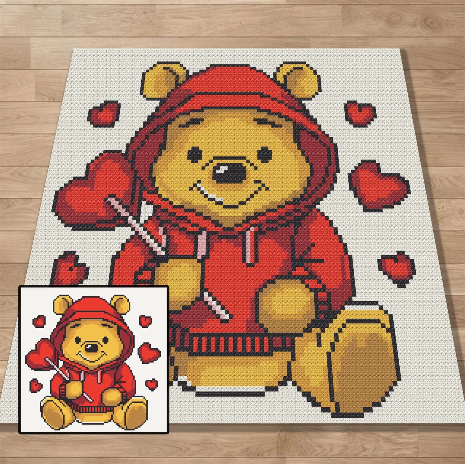 Graph, Pattern, C2C and Tapestry Crochet, Crochet, Blanket, Afghan, PDF, instant download, Kids blanket, Gifts, c2cCA106
